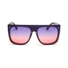 Carica l&#39;immagine nel visualizzatore di Gallery, Square Sunglasses Women  Brand Designer Sunglasses Men Gradient Lens Big Frame Retro Eyeglasses Eyewear Sun Glass Shades