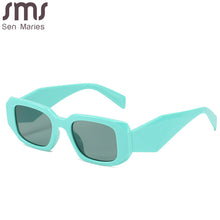Load image into Gallery viewer, Square Sunglasses Women Men Vinttage Steampunk Sunglasses  Brand Designer Eyeglasses Retro Eyewear Steampunk UV400
