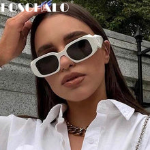 Load image into Gallery viewer, Square Sunglasses Women Men Vinttage Steampunk Sunglasses  Brand Designer Eyeglasses Retro Eyewear Steampunk UV400