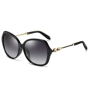 Square Sunglasses Women Polarized Brand Designer Sun Glasses Diamond Alloy Frame Oculos De Sol Feminino for Female