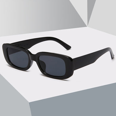 Occhiali da sole quadrati da donna rettangolari occhiali da sole firmati di marca per donna sfumata trasparente lente piccola unisex Oculos De Sol