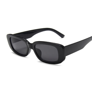 Occhiali da sole quadrati da donna rettangolari occhiali da sole firmati di marca per donna sfumata trasparente lente piccola unisex Oculos De Sol