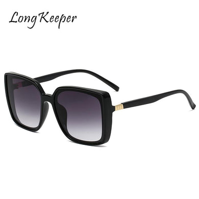 Square Sunglasses Women Retro Gradient Oversized Sun Glasses Big Frame Sun Glasses Ladies Eyeglasses Outdoor Goggles UV400 Gafas