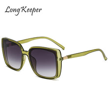 Load image into Gallery viewer, Square Sunglasses Women Retro Gradient Oversized Sun Glasses Big Frame Sun Glasses Ladies Eyeglasses Outdoor Goggles UV400 Gafas