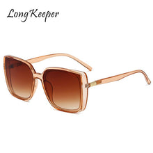 Load image into Gallery viewer, Square Sunglasses Women Retro Gradient Oversized Sun Glasses Big Frame Sun Glasses Ladies Eyeglasses Outdoor Goggles UV400 Gafas