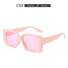 Carica l&#39;immagine nel visualizzatore di Gallery, Occhiali da sole quadrati da donna Trend Box Occhiali da vista Stile personalità Occhiali da donna UV400