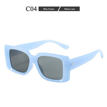 Carica l&#39;immagine nel visualizzatore di Gallery, Occhiali da sole quadrati da donna Trend Box Occhiali da vista Stile personalità Occhiali da donna UV400