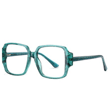 Load image into Gallery viewer, Square TR90 Optical Frame Glasses Anti-Blue Light Blocking Glitter Frame Lens Prescription Myopia Computer Glass Eyeglasses