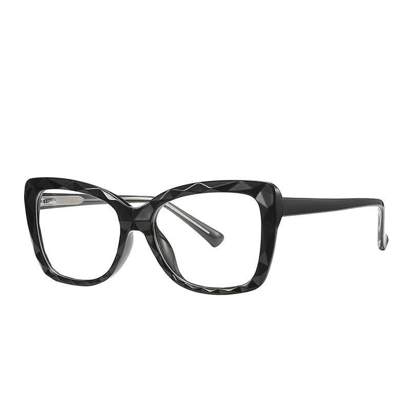 Square TR90 Optical Frame Glasses Anti-Blue Light Blocking Trend Full Frame Lens Prescription Myopia Computer Glass Eyeglasses