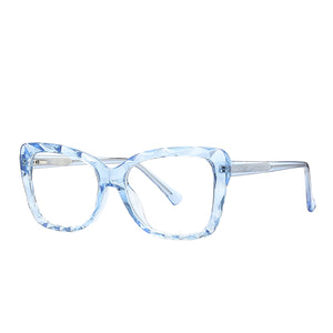 Square TR90 Optical Frame Glasses Anti-Blue Light Blocking Trend Full Frame Lens Prescription Myopia Computer Glass Eyeglasses