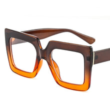 Load image into Gallery viewer, Square Transparent Glasses Frame Vintage Clear Glasses Trending Styles Brand Designer Oversized  Computer Eyeglasses