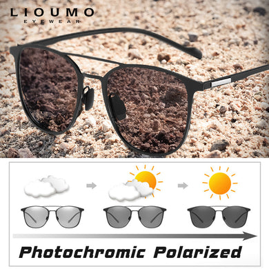 Square Ultralight Polarized Sunglasses Photochromic  Anti-UV Driving Men Women Super Light Sun Glasses Man Goggles Gafas De Sol