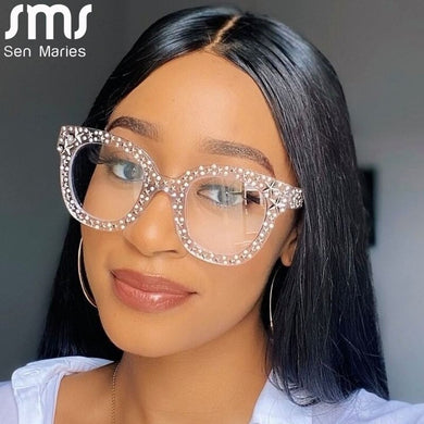 Square Vintage Optical Glasses Frames Men Women Myopia Frame Prescription Glasses Clear Lens Spectacle Frame