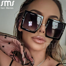 Load image into Gallery viewer, Square Vintage Sunglasses Women Sexy Retro Small Sun Glasses Brand Designer Eyeglasses Eyewear Female Oculos