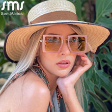 Load image into Gallery viewer, Square Vintage Sunglasses Women Sexy Retro Small Sun Glasses Brand Designer Eyeglasses Eyewear Female Oculos