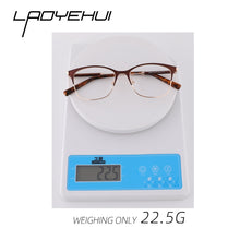 Load image into Gallery viewer, Square Women&#39;s Prescription Glasses Without Diopter Men&#39;s Optical Frames Myopia Women Decorative Eyeglasses Female Eyewear Metal