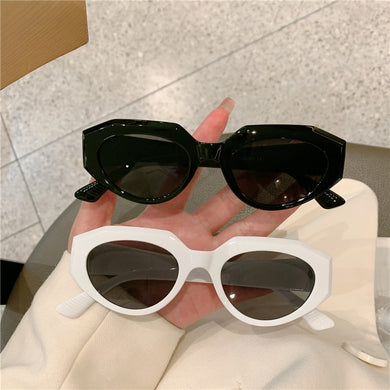 Square Women's Sunglasses 2023 Retro Design Shades Sun Glasses Leopard Black White Colour UV400 Glass