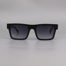 Load image into Gallery viewer, Square acetate frame men sunglasses driving style gradient gray lens