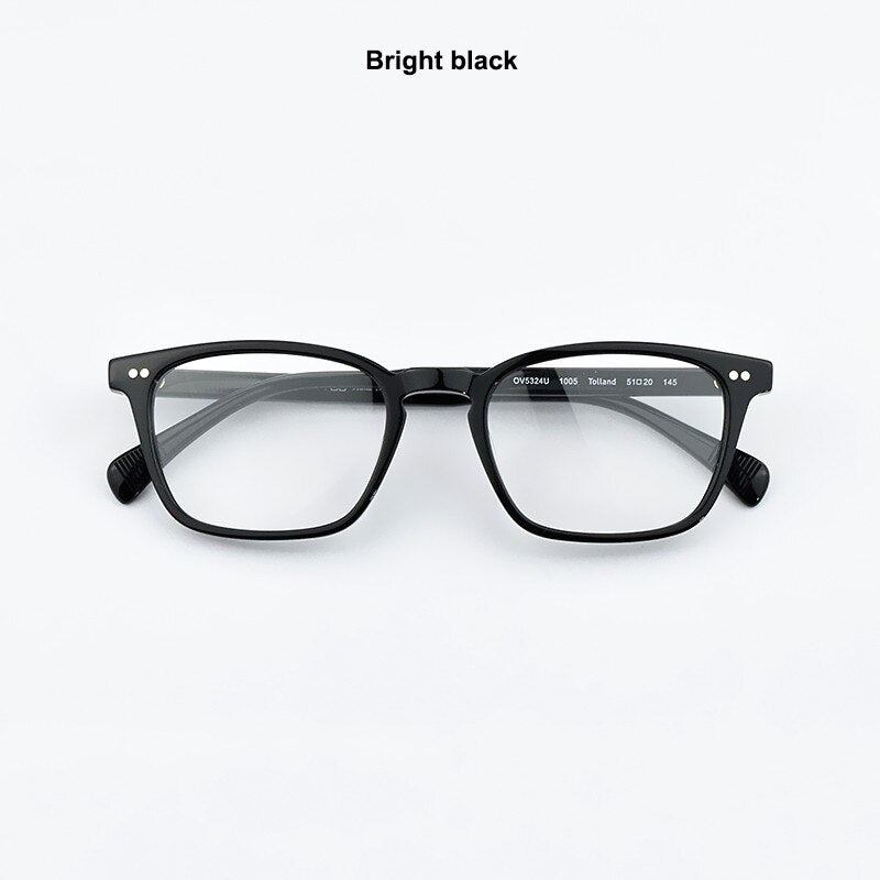 Square glasses frame Acetate Glasses Men Optical Frames Eyeglasses Brand Spectacle Transparent myopia computer eye glasses women