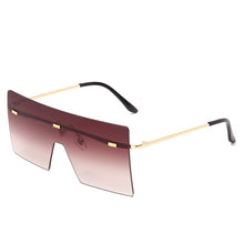 Load image into Gallery viewer, Square metal Sexy Colorful Unisex Men Women Famous Brand Designer Sun Glases UV400 Sunglasses Male Female for Women Men
