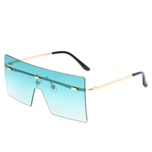 Load image into Gallery viewer, Square metal Sexy Colorful Unisex Men Women Famous Brand Designer Sun Glases UV400 Sunglasses Male Female for Women Men