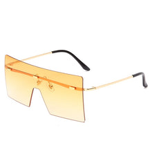 Load image into Gallery viewer, Square metal Sexy Colorful Unisex Men Women Famous Brand Designer Sun Glases UV400 Sunglasses Male Female for Women Men