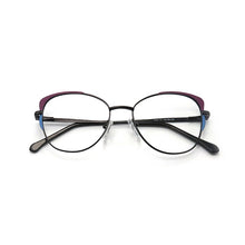 Load image into Gallery viewer, Square oval cat eye metal eyeglasses frames decorative clear fake glasses women diopters  brand design