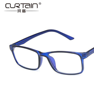 Square retro flat lens 2023 tr frame propionic acid leg plug in glasses frame versatile student eyeglass frame 9106