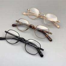 Load image into Gallery viewer, Square titanium optical glasses frame Men 2023 Vintage Small eyeglasses  myopia computer eye glasses frames for women spectacle