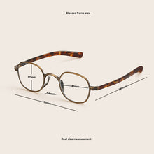 Load image into Gallery viewer, Square titanium optical glasses frame Men 2023 Vintage Small eyeglasses  myopia computer eye glasses frames for women spectacle