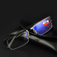 Load image into Gallery viewer, Stainless Myopia Glasses For The Computer Men Eyeglasses Clear Lens Spectacles Anti Blue Ray Eyeglass Frame -4.5 -5.0 -5.5 -6.0