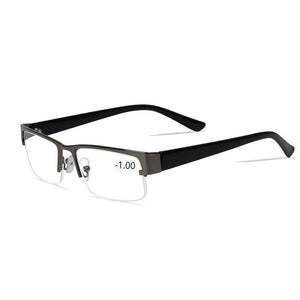 Stainless Myopia Glasses For The Computer Men Eyeglasses Clear Lens Spectacles Anti Blue Ray Eyeglass Frame -4.5 -5.0 -5.5 -6.0