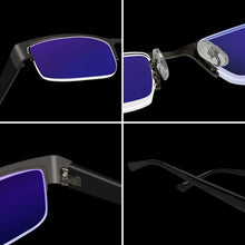 Load image into Gallery viewer, Stainless Myopia Glasses For The Computer Men Eyeglasses Clear Lens Spectacles Anti Blue Ray Eyeglass Frame -4.5 -5.0 -5.5 -6.0