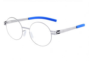 Stainless Steel Eyewear Prescription Eyeglasses Frames Women/Men Round Myopia Optical Glasses Frame with Clear Lens