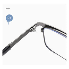 Load image into Gallery viewer, Stainless Steel Reading Glasses for Men &amp; Women Readers Glasses Men's Presbyopic Optical Glasses Anti Blue Light