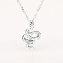 Load image into Gallery viewer, Stainless Steele Snake Necklace 2020 Cute Animal Snake Pendant Necklace For Women Temperament Snake Pendant Necklace Jewelry
