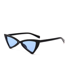 Load image into Gallery viewer, Star Celebrity Style Retro Cat's Eye Sun Glasses Europe and America Bow Triangular Sun Glasses