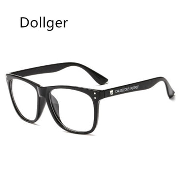 Star style rice nail flat mirror retro glasses frame  s1789