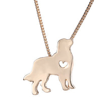 Load image into Gallery viewer, Statement Choker Necklace Metal Alloy Pet Dog Family Stroll Design Chain Collar Pendant Necklace Fashion Jewelry Women