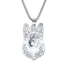 Load image into Gallery viewer, Statement Choker Necklace Metal Alloy Pet Dog Family Stroll Design Chain Collar Pendant Necklace Fashion Jewelry Women