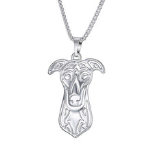 Load image into Gallery viewer, Statement Choker Necklace Metal Alloy Pet Dog Family Stroll Design Chain Collar Pendant Necklace Fashion Jewelry Women