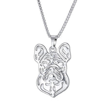 Load image into Gallery viewer, Statement Choker Necklace Metal Alloy Pet Dog Family Stroll Design Chain Collar Pendant Necklace Fashion Jewelry Women
