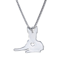 Load image into Gallery viewer, Statement Choker Necklace Metal Alloy Pet Dog Family Stroll Design Chain Collar Pendant Necklace Fashion Jewelry Women
