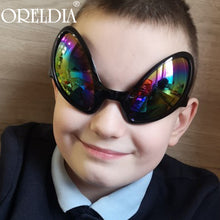 Load image into Gallery viewer, Steampunk Alien Props Glasses Holiday Party Party Dance Party Funny Glasses Alien Styling Sunglasses Adult/Child Eyewear UV400