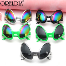 Load image into Gallery viewer, Steampunk Alien Props Glasses Holiday Party Party Dance Party Funny Glasses Alien Styling Sunglasses Adult/Child Eyewear UV400