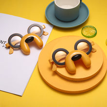 Load image into Gallery viewer, Steampunk Party Glasses Dog Puppy Personality Prom Funny Glasses Party Eyewear Frames Halloween Decorative Eyewear