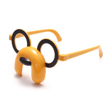 Load image into Gallery viewer, Steampunk Party Glasses Dog Puppy Personality Prom Funny Glasses Party Eyewear Frames Halloween Decorative Eyewear