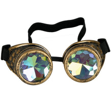 Load image into Gallery viewer, Steampunk Goggles Glasses Retro Welding SteamPunk Gothic Vitoriano Cosplay Goggles Flying LELINTA Eyewear Vintage Halloween