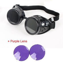 Load image into Gallery viewer, Steampunk Goggles Glasses Retro Welding SteamPunk Gothic Vitoriano Cosplay Goggles Flying LELINTA Eyewear Vintage Halloween