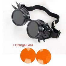 Load image into Gallery viewer, Steampunk Goggles Glasses Retro Welding SteamPunk Gothic Vitoriano Cosplay Goggles Flying LELINTA Eyewear Vintage Halloween